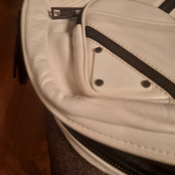 Gwen Stefani L.A.M.B. Crossbody Bag White Leather - Picture 7 of 16